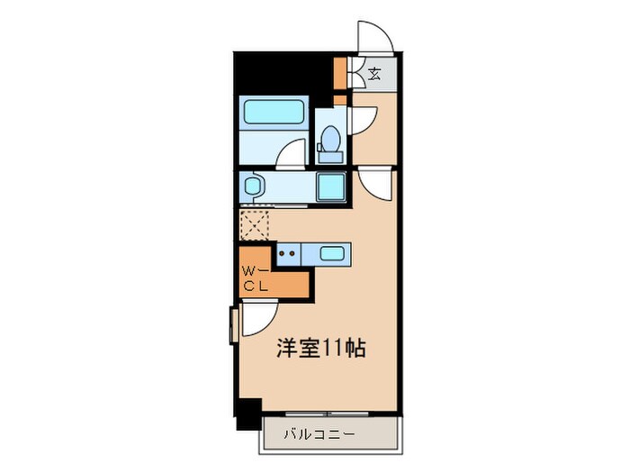 ラッフル大曽根の物件間取画像