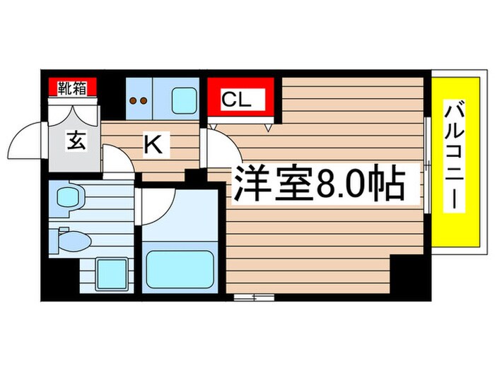 アクアヒルズの物件間取画像
