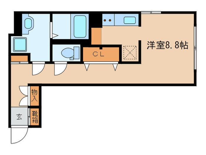 WELL COURT KANDAの物件間取画像