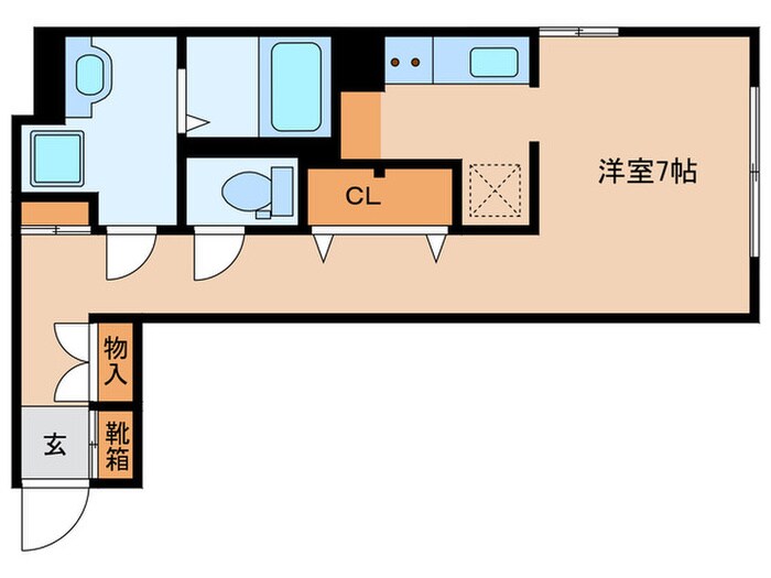 WELL COURT KANDAの物件間取画像