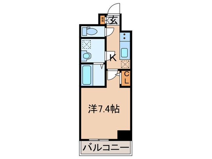 エスリード金山プルミエの物件間取画像