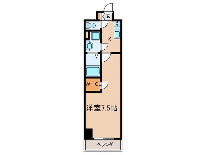 エスリード上前津ツヴァイテの物件間取画像