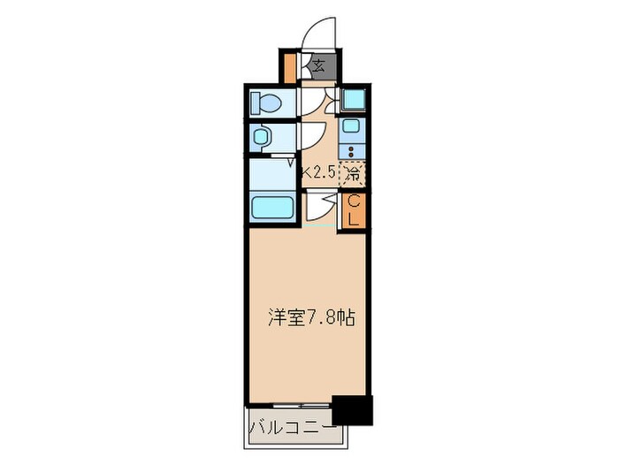 S-RESIDENCE志賀本通の物件間取画像