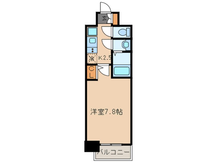 S-RESIDENCE志賀本通の物件間取画像