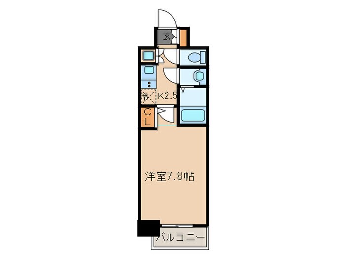 S-RESIDENCE志賀本通の物件間取画像