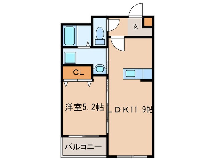 La　La　La　三幸の物件間取画像