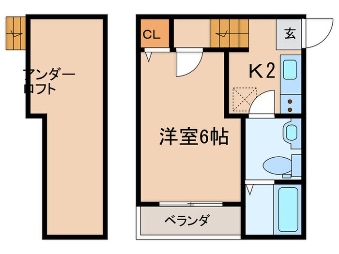 物件間取画像