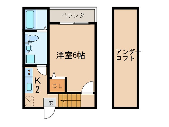 エムズガーデンの物件間取画像