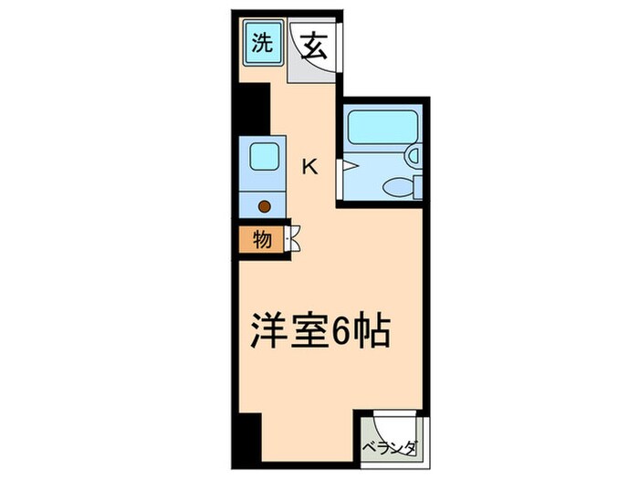 セザール金山（304）の物件間取画像