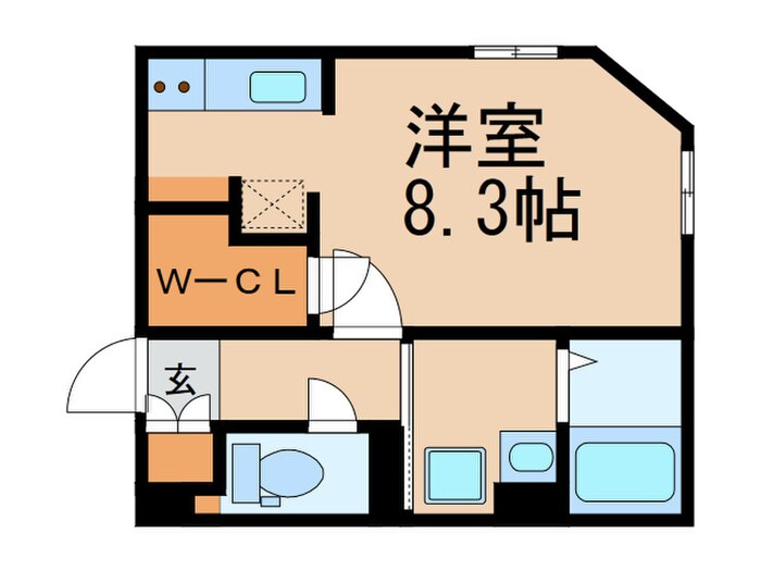 WELL COURT TENMAの物件間取画像