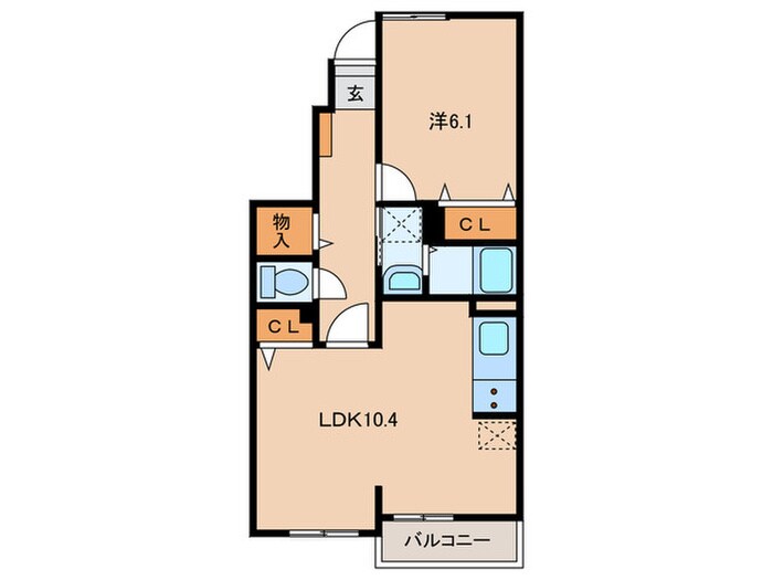 ファミーリャ　Ⅱの物件間取画像