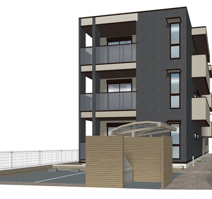 マリポーサ高畑Bの物件外観写真