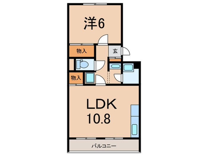 御影ﾋﾞﾙの物件間取画像