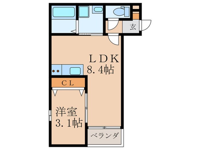 メイクスR守山の物件間取画像
