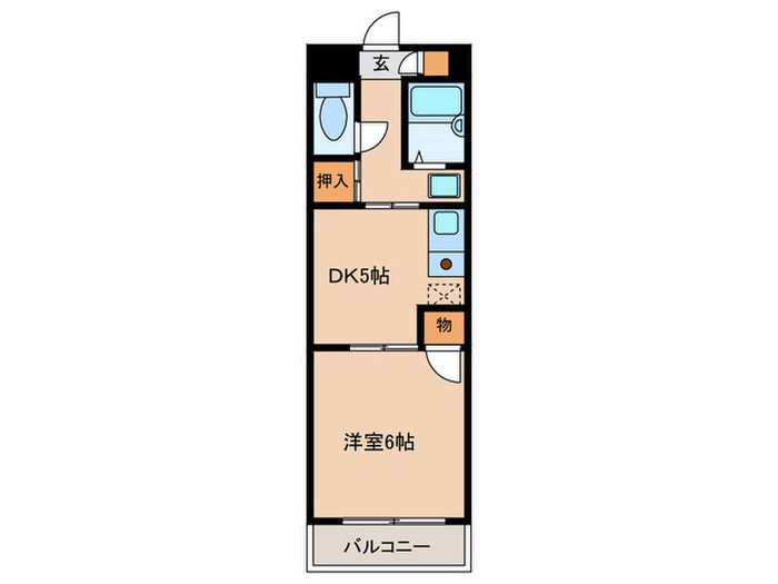 タウンＭ＆Ｅの物件間取画像