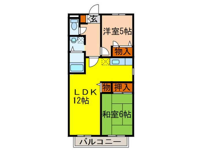 ボックスツリ－の物件間取画像