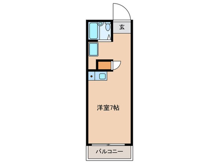 ハイツ青葉の物件間取画像