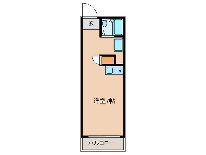 ハイツ青葉の物件間取画像