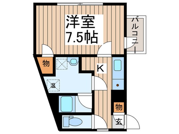 桜ヒルズの物件間取画像