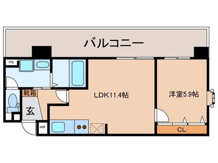 サムティレジデンス東山公園の物件間取画像