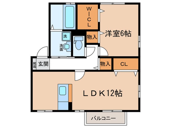 ロ－ゼンハイムの物件間取画像