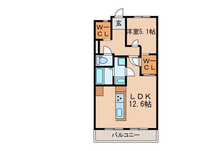 小林ビルの物件間取画像