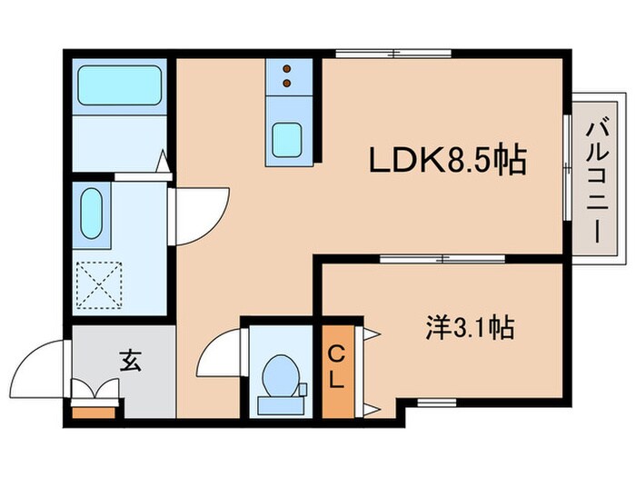 仮)HAREの物件間取画像