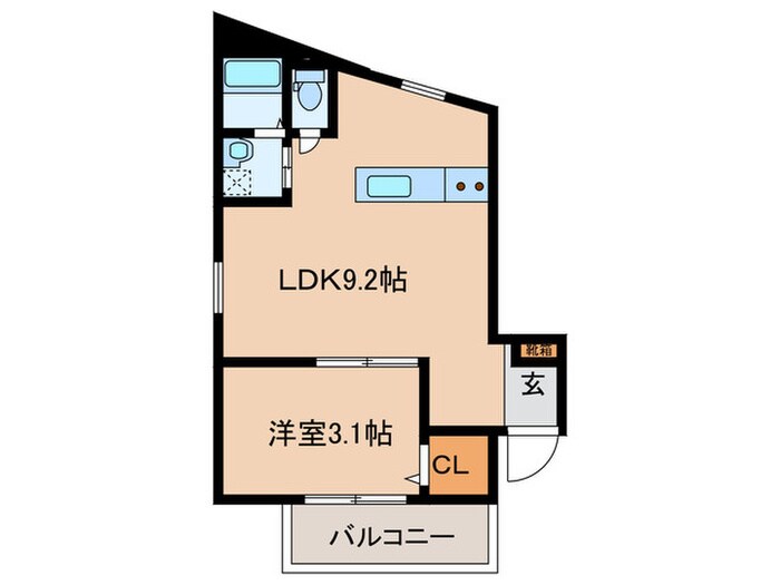 仮)サンレジデンス岩塚の物件間取画像