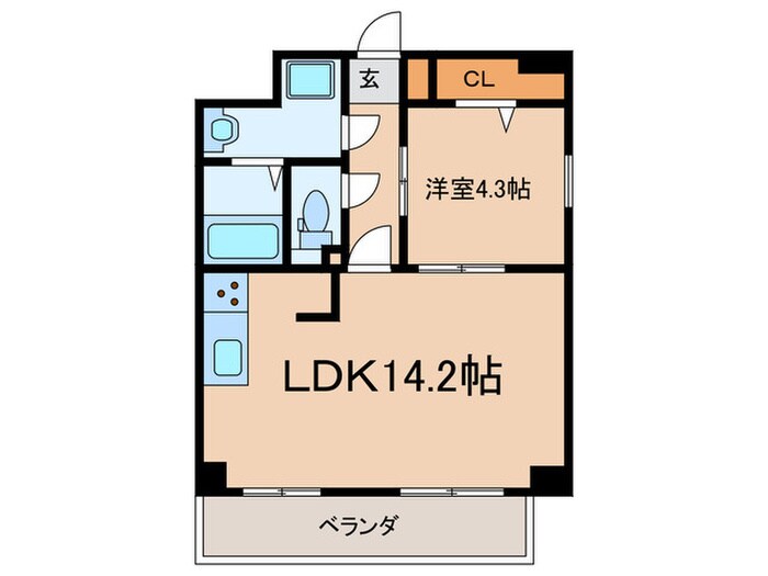 GRANDUKE徳川の物件間取画像