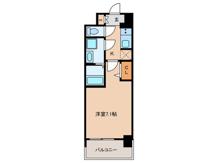 S-RESIDENCE一宮駅前の物件間取画像