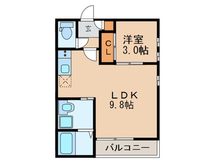 GRANDTIC KRSⅡの物件間取画像