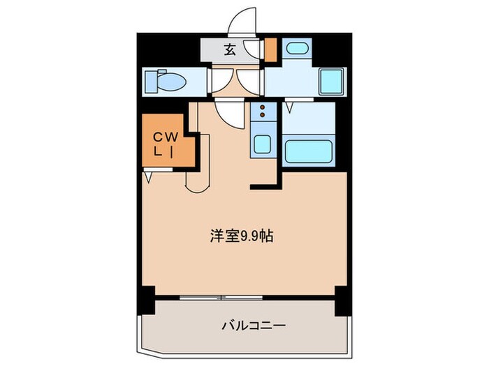 エステシア名駅（1302）の物件間取画像