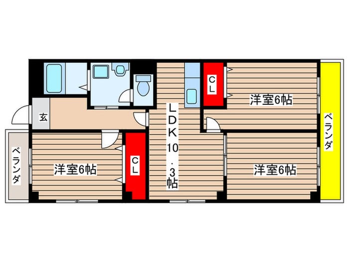 プルミエ小島の物件間取画像