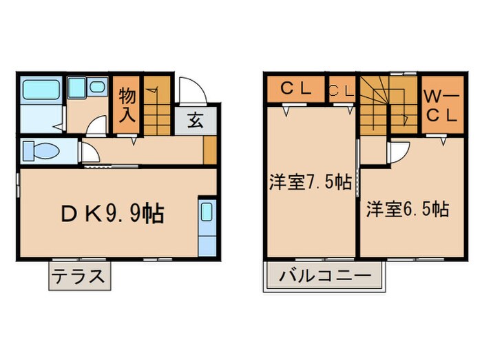 ラビスタの物件間取画像