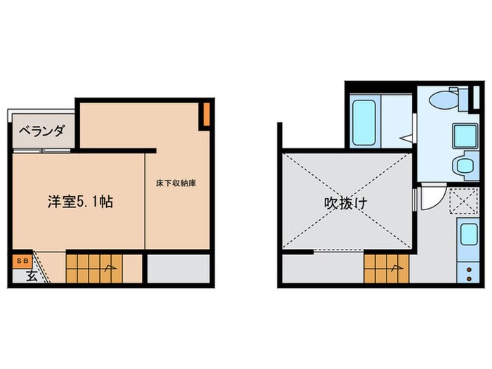 La merの物件間取画像