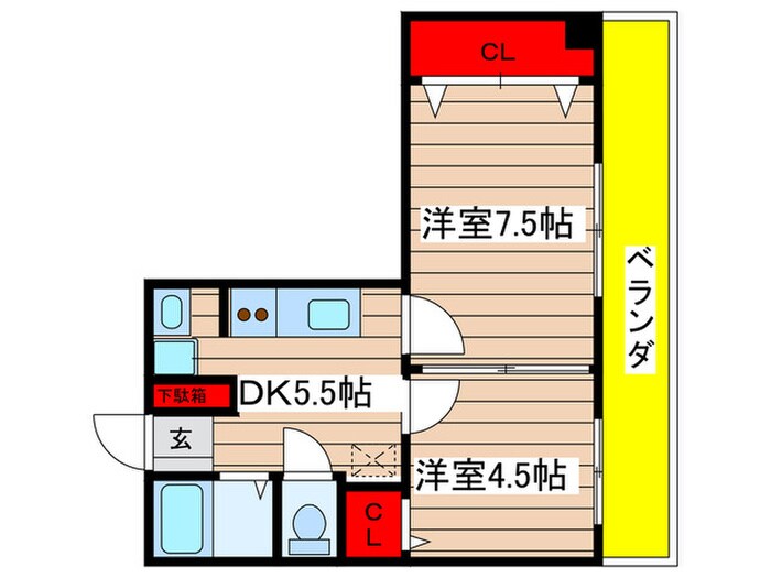 天池ビルの物件間取画像