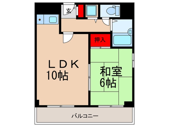 池下５１０ビルの物件間取画像