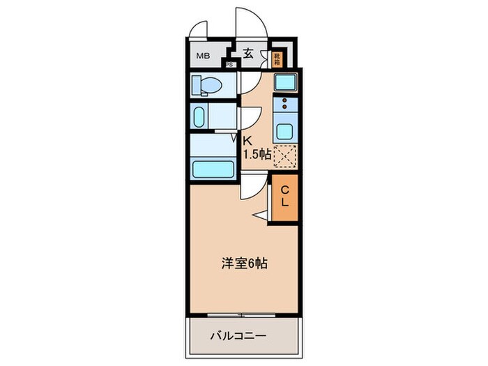 物件間取画像