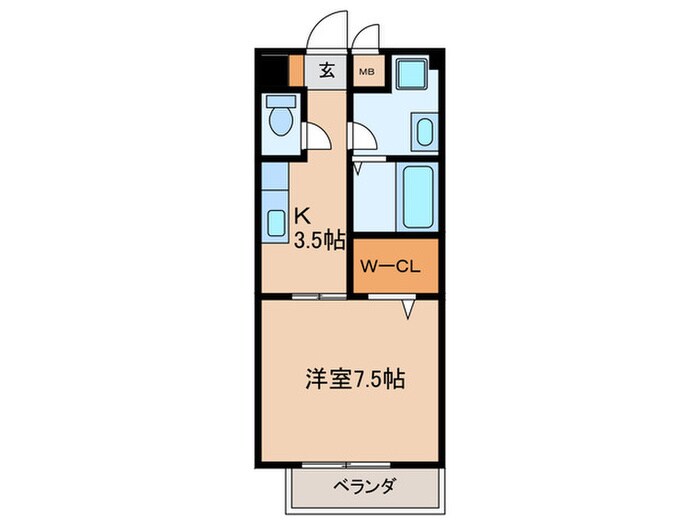 ハイツひまわりの物件間取画像
