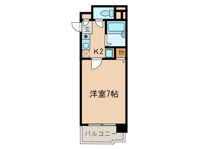 はあと　ＴＷＯ　２００２の物件間取画像