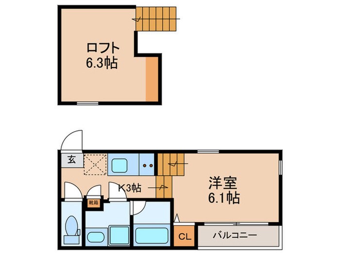 ヴィータ+Nの物件間取画像