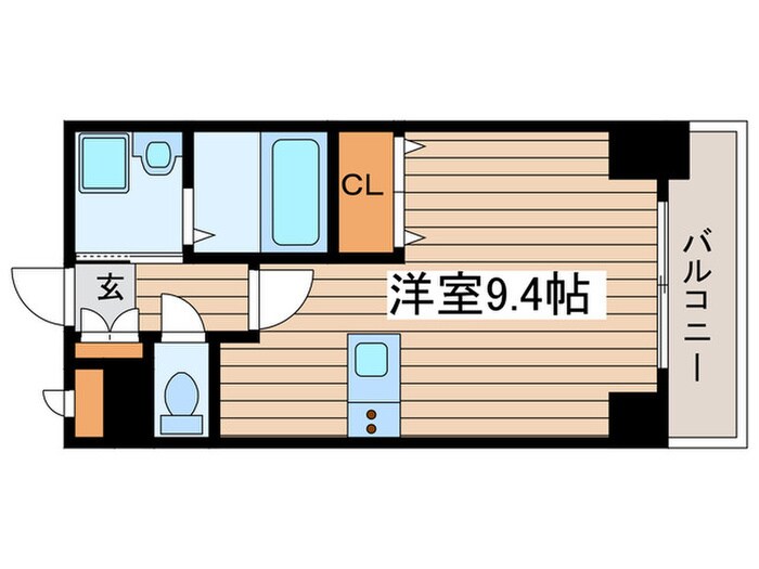 プレサンス桜通り葵（502）の物件間取画像
