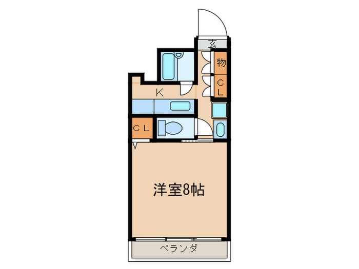 八晃ビルの物件間取画像