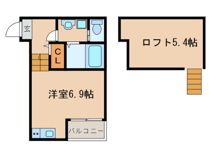 ヒルズ黒川の物件間取画像