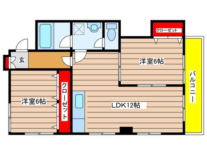 パストラル原の物件間取画像