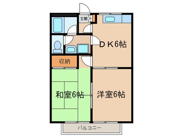 物件間取画像