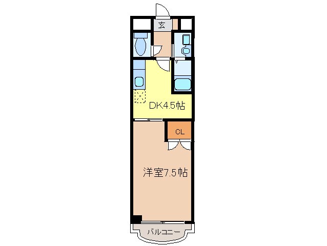 Ｔｒｅｓ　Ｅｎ　Ｖｏｇｕｅの物件間取画像