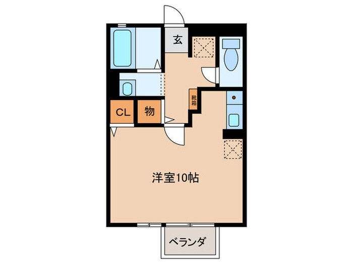 セジュール佐古木の物件間取画像