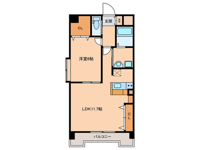 ビクトリア浄水の物件間取画像