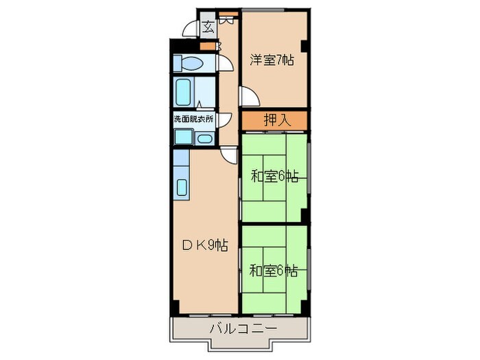 伊藤ビルの物件間取画像